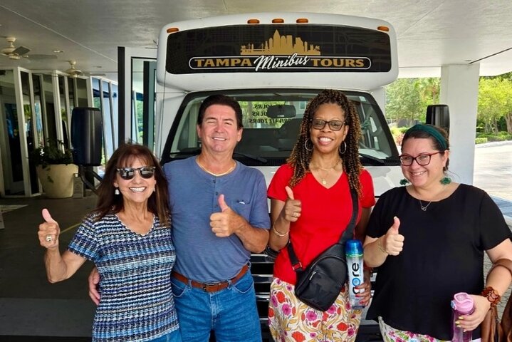 Tour in autobus turistico della città di Tampa per piccoli gruppi