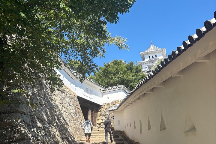 Himeji Castle tur med en lokal universitets student Guide