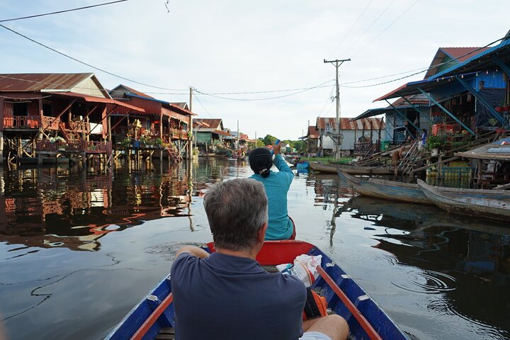 Kompong Phluk flytende landsby halvdagstur ( morgen / solnedgang )