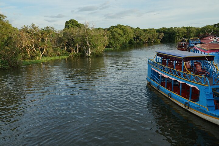Kompong Phluk flytende landsby halvdagstur ( morgen / solnedgang )