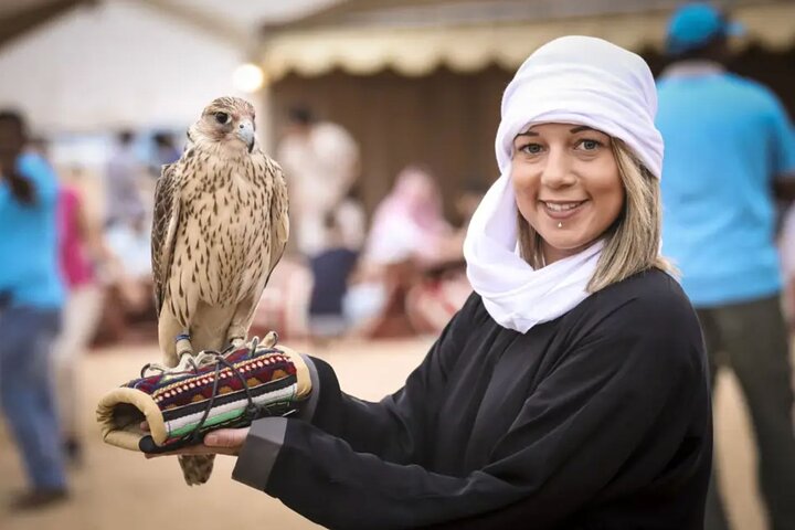 Privé ochtendwoestijnsafari met kameelrijden in Dubai