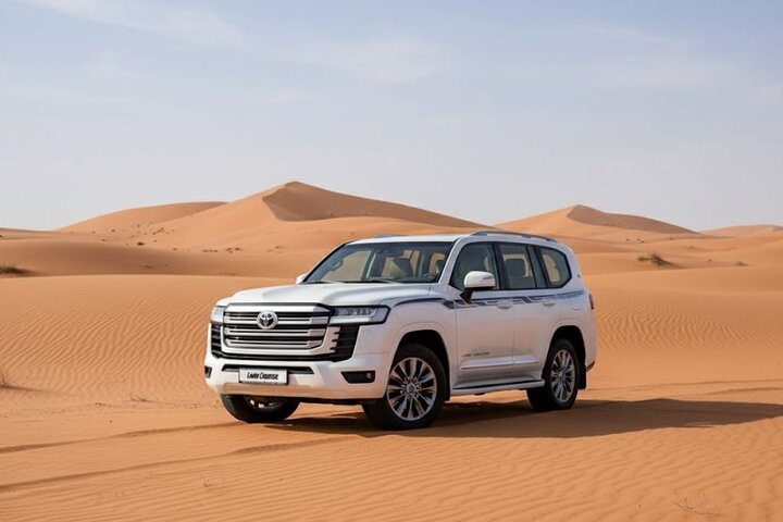 Privé ochtendwoestijnsafari met kameelrijden in Dubai