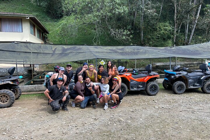 Medellin: Aventura Off-Road en ATV, Quad-Adrenalina-cascada