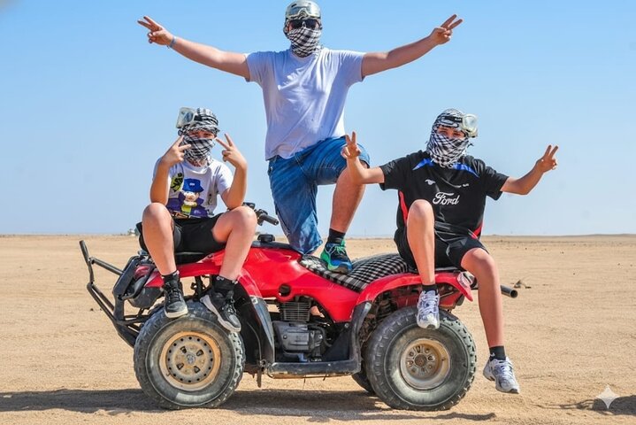 Safari ATV Quad, Buggy, Desert, Beach, Soluppgång och solnedgång– Hurghada