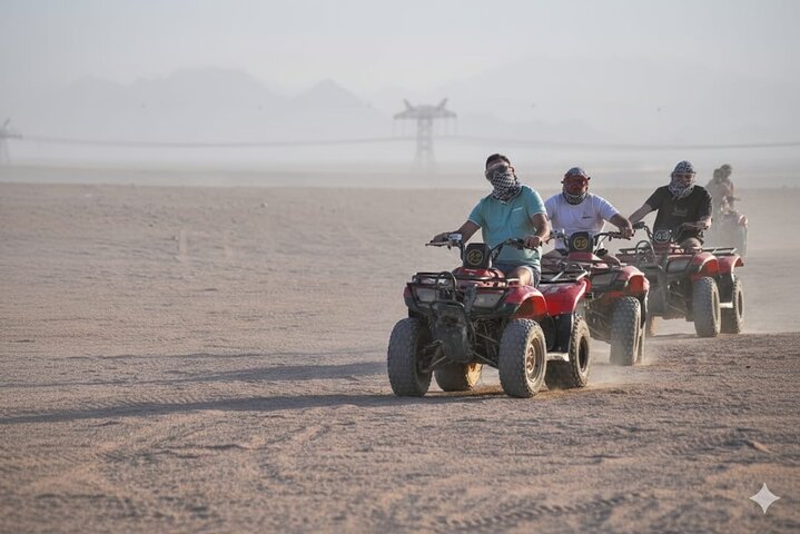 Safari ATV Quad, Buggy, Desert, Beach, Soluppgång och solnedgång– Hurghada