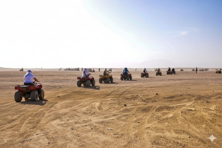 Safari ATV Quad, Buggy, Desert, Beach, Soluppgång och solnedgång– Hurghada