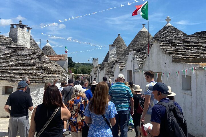 Brindisi-cruisepassagiers - Itria Valley Tour: Alberobello, Ostuni