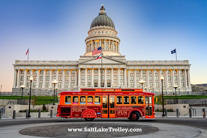 Visite de Salt Lake City en chariot avec personnages et histoires