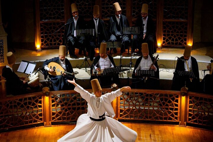 Inträdesbiljett till Konya Rumi Whirling Dervishes Sema Ceremony