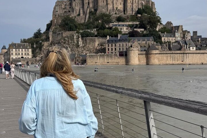 Visita privada al monte St. Michel con entradas para la abadía y guía turístico