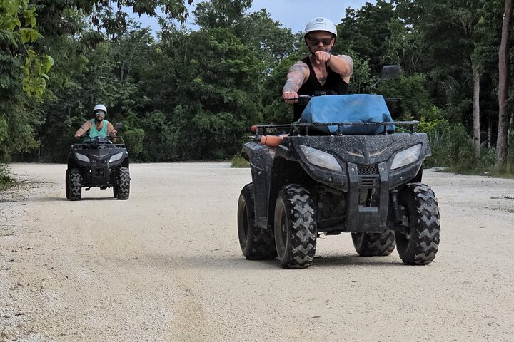 Visite en VTT des grottes de jade et du village maya de Cozumel