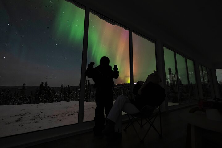 Aurora Glass House – Luzes do Norte e fotos no Cleary Summit