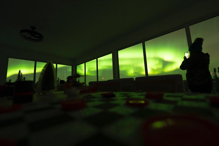 Aurora Glass House – Luzes do Norte e fotos no Cleary Summit