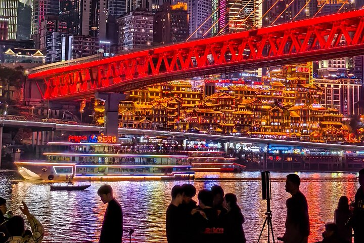 Chongqing : Privé voedseltour en magisch uitzicht op de nacht