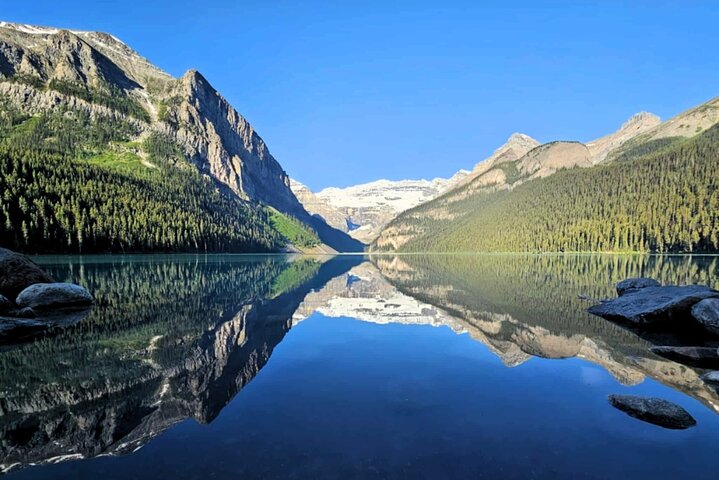 Moraine Lake Sunrise (2,5 horas) & Lake Louise (2 horas) de Canmore/Banff