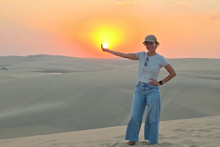 Doha Qatar ATV Quad Bike Buggy Dune Bashing and Camel Ride