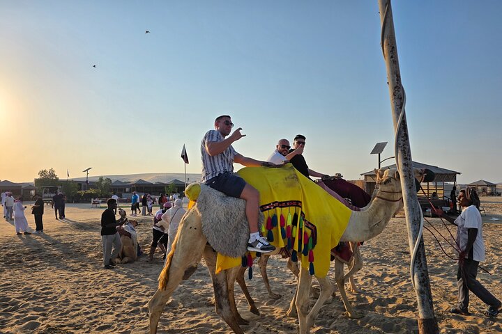Doha Qatar ATV Quad Bike Buggy Dune Bashing and Camel Ride