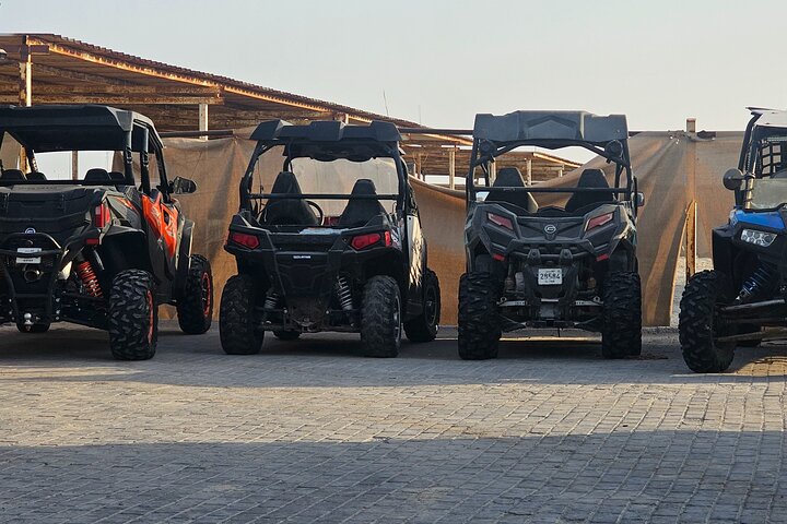 Doha Qatar ATV Quad Bike Buggy Dune Bashing and Camel Ride