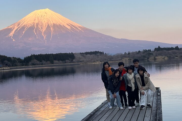 Excursion en voiture de groupe à Fuji par le port de Shimizu avec Guide local