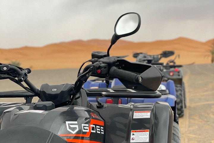 Merzouga Desert Quad Excursion: Best Sunrise or Sunset in 1 Hour!