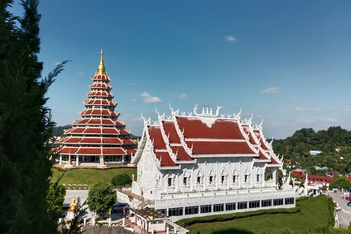 Temple blanc de Chiang Rai, temple bleu et bien plus encore depuis Chiang Mai