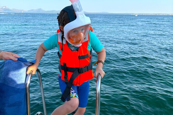 Sonnenuntergangskreuzfahrt in Alcudia mit Tapas & Schwimmen
