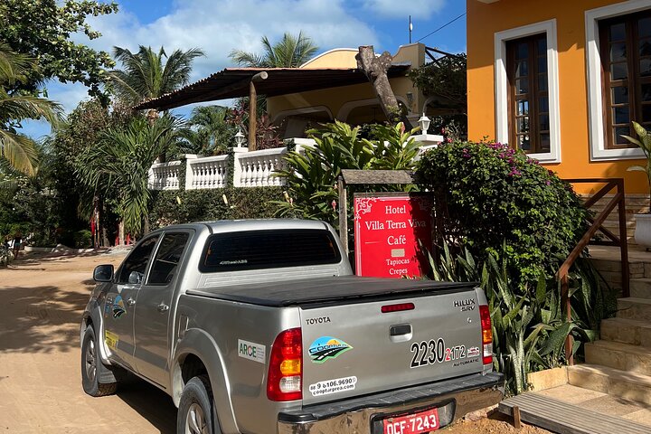 Traslado en 4x4 desde Barreirinhas a Jeri o Jeri a Barreirinhas