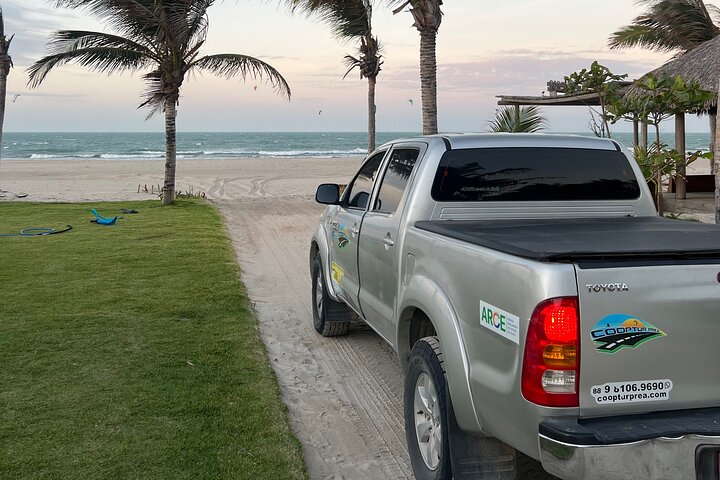 Traslado en 4x4 desde Barreirinhas a Jeri o Jeri a Barreirinhas