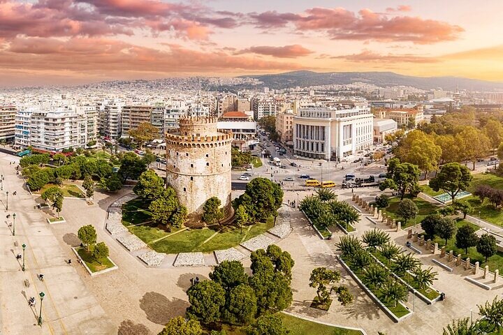 Excursion à terre à Thessalonique avec prise en charge et dépôt au port