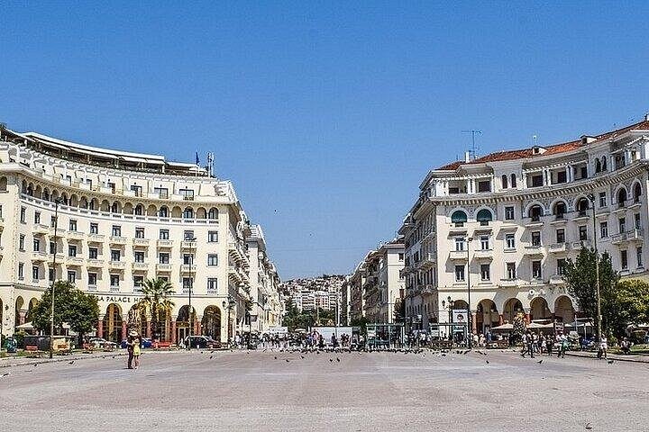Excursion à terre à Thessalonique avec prise en charge et dépôt au port
