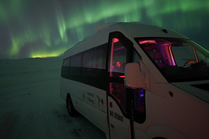 Reykjavik Northern Lights Tour with Pro Aurora Photos Small Group