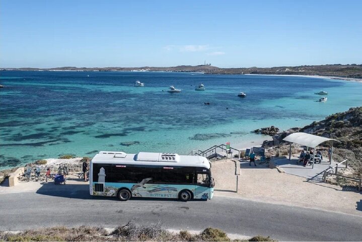 Rottnest Island Grand Tour, incluindo almoço e passeio de trem histórico