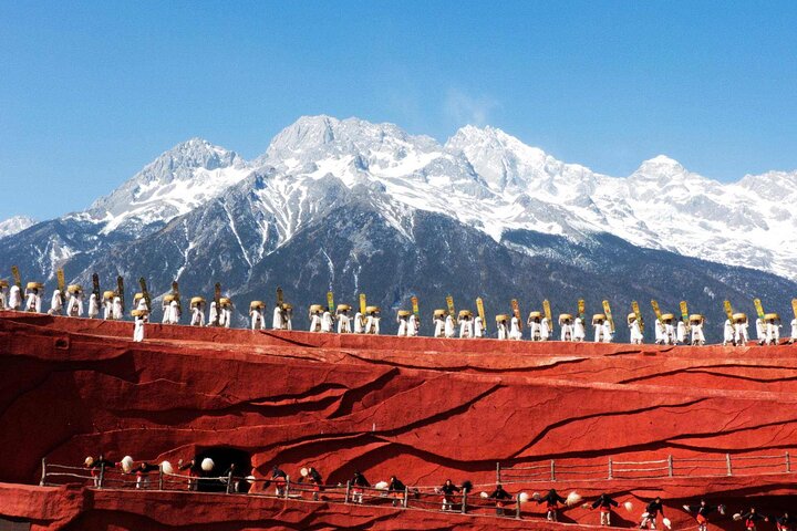 Jade Dragon Snow Mountain Glacier Cableway con tour panoramico del treno