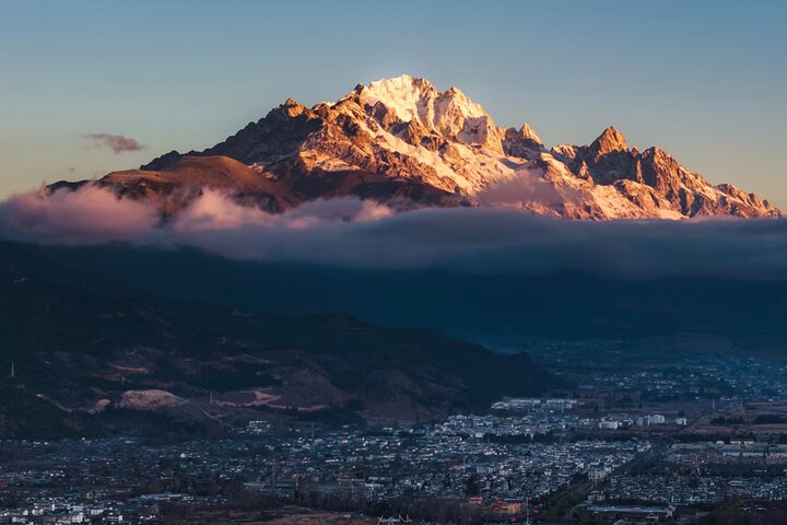 Jade Dragon Snow Mountain Glacier Cableway con tour panoramico del treno