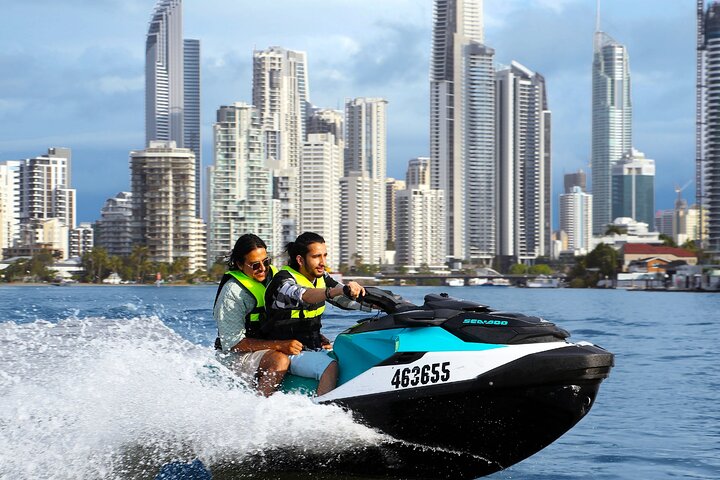 Gold Coast : 1 - Hour Jetski Tour fra Surfers Paradise