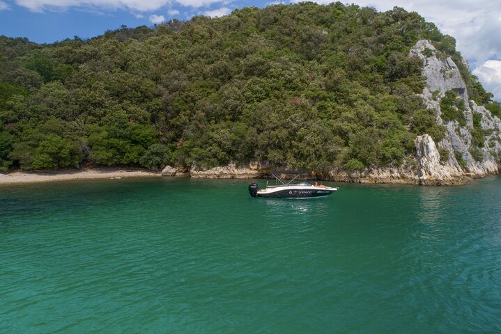 Tour privado en lancha rápida al fiordo de Lim y la isla Roja