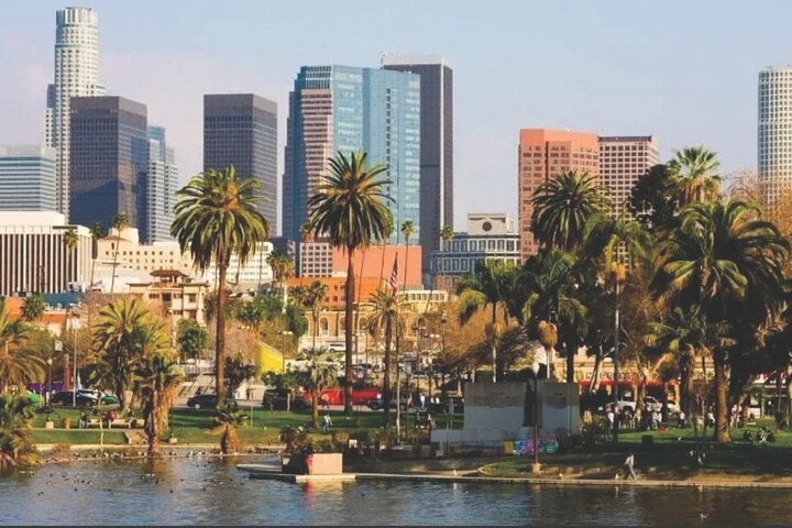 LA, Hollywood, Beverly Hills och Beach Tour med Hotel Pickup