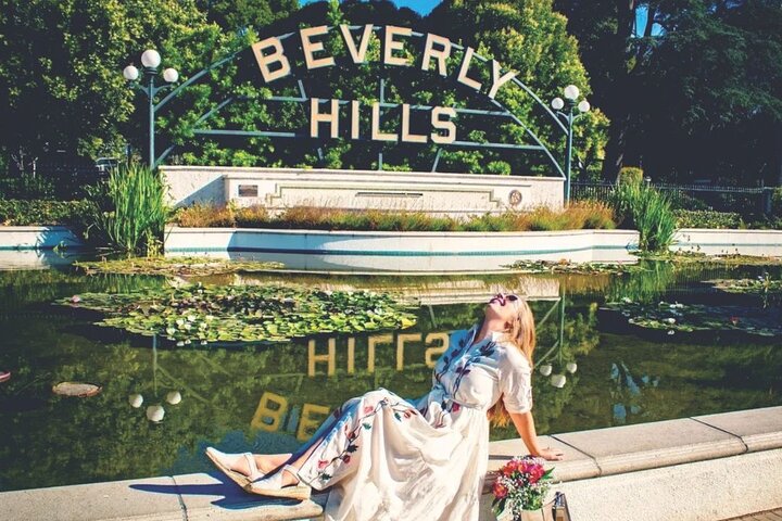LA, Hollywood, Beverly Hills och Beach Tour med Hotel Pickup