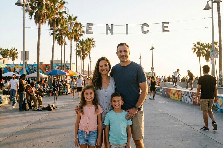 LA, Hollywood, Beverly Hills och Beach Tour med Hotel Pickup