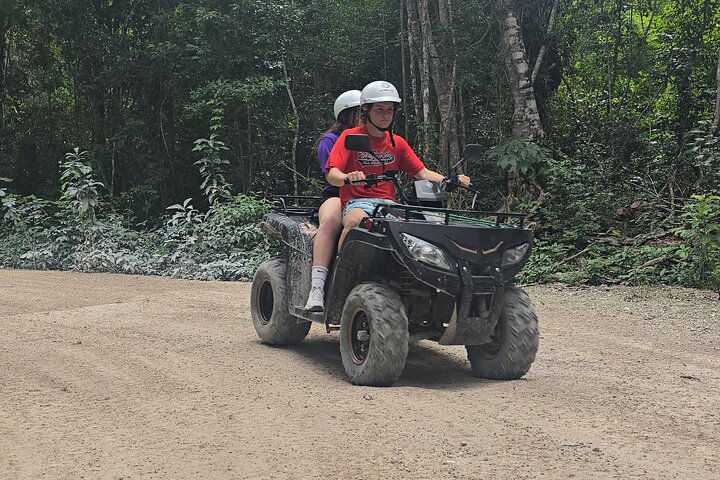 Visite en VTT des grottes de jade et du village maya de Cozumel