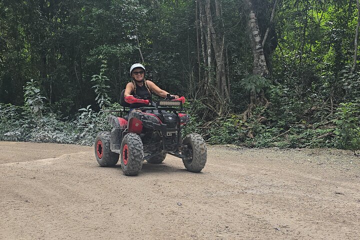 Visite en VTT des grottes de jade et du village maya de Cozumel