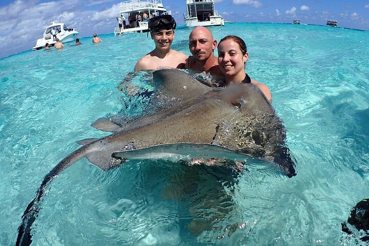 Stingray City Sandbar, Snorkel, Star Fish Beach (familiedrevet)