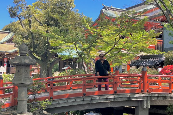 Santuário da noite e Izakaya Japonês Sake Experience Tour