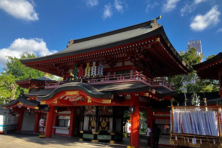 Santuário da noite e Izakaya Japonês Sake Experience Tour