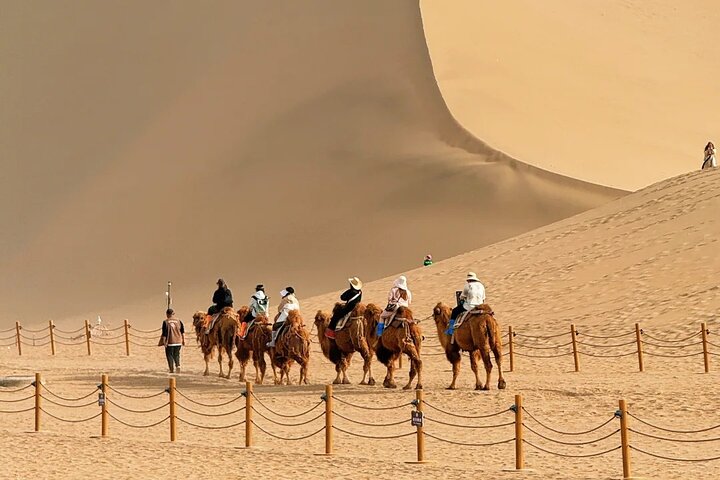 Tour privato di un giorno della Via della Seta di Dunhuang: grotte di Mogao, Crescent Spring