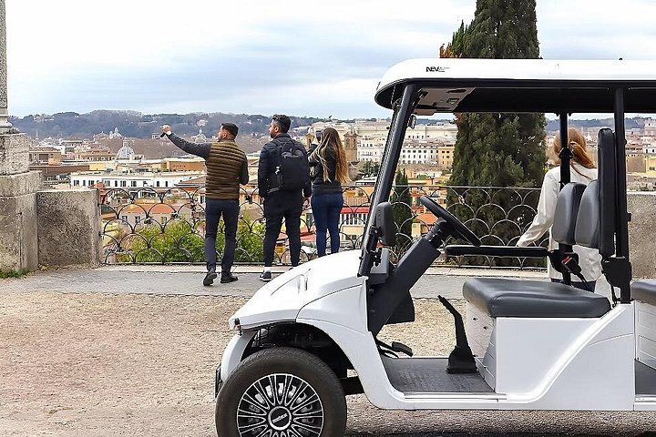 Tur til Villa Borghese, afhentning på hotellet, personlig tid
