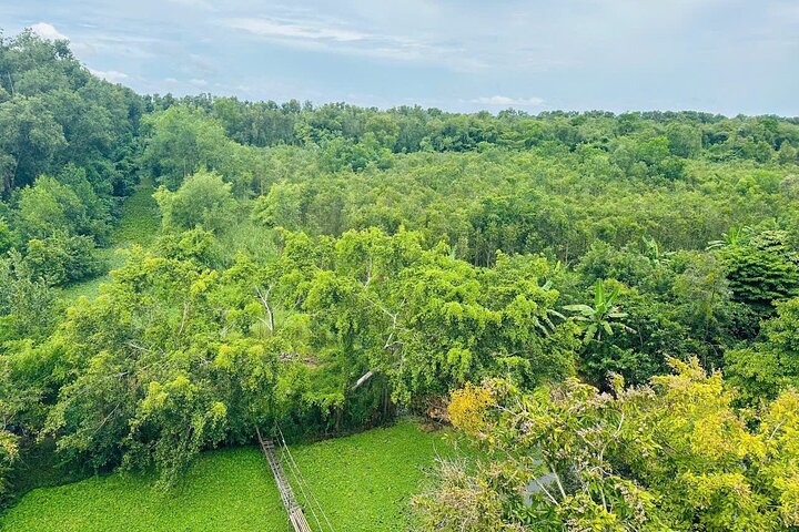 Can Tho : Natuurreservaat Lung Ngoc Hoang & verborgen bossen