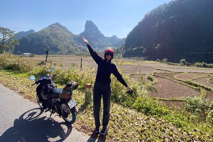Heldagstur i Cao Bang Ban Gioc Waterfall Angel Eye Mountain
