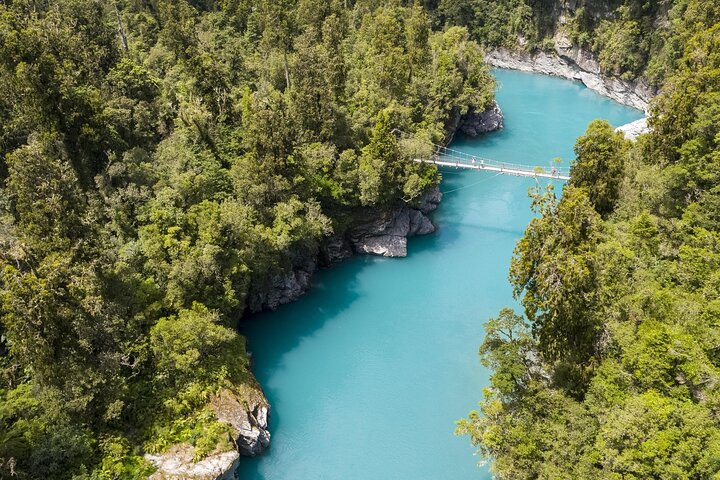 Tour a piedi della gola di Hokitika e del sentiero selvaggio in eBike
