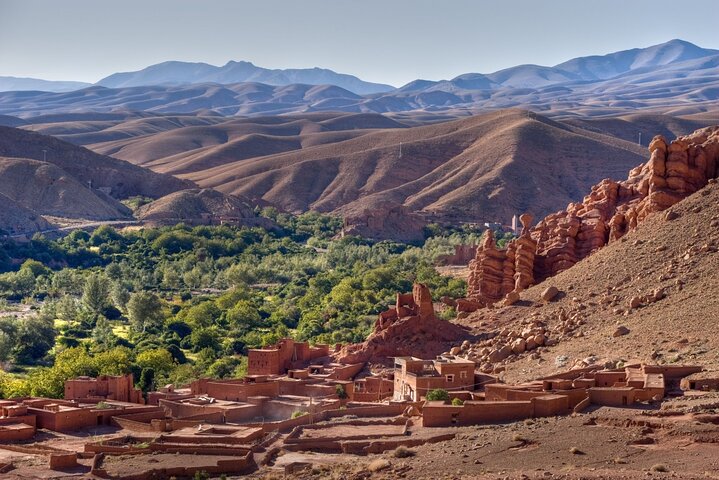 Cañón de los dedos de mono de la garganta de Dades guiado con experiencia local